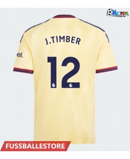 Günstige Arsenal Jurrien Timber #12 3rd trikot 2026-27 Kurzarm